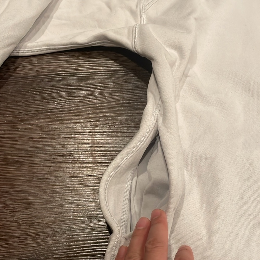 🗻Lululemon Broken Beats crew neck sweatshirt Dress Alpine White size xs - Picture 6 of 10